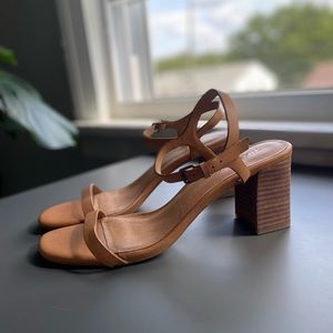 The Hollie Ankle Strap Sandal- Madewell- 10